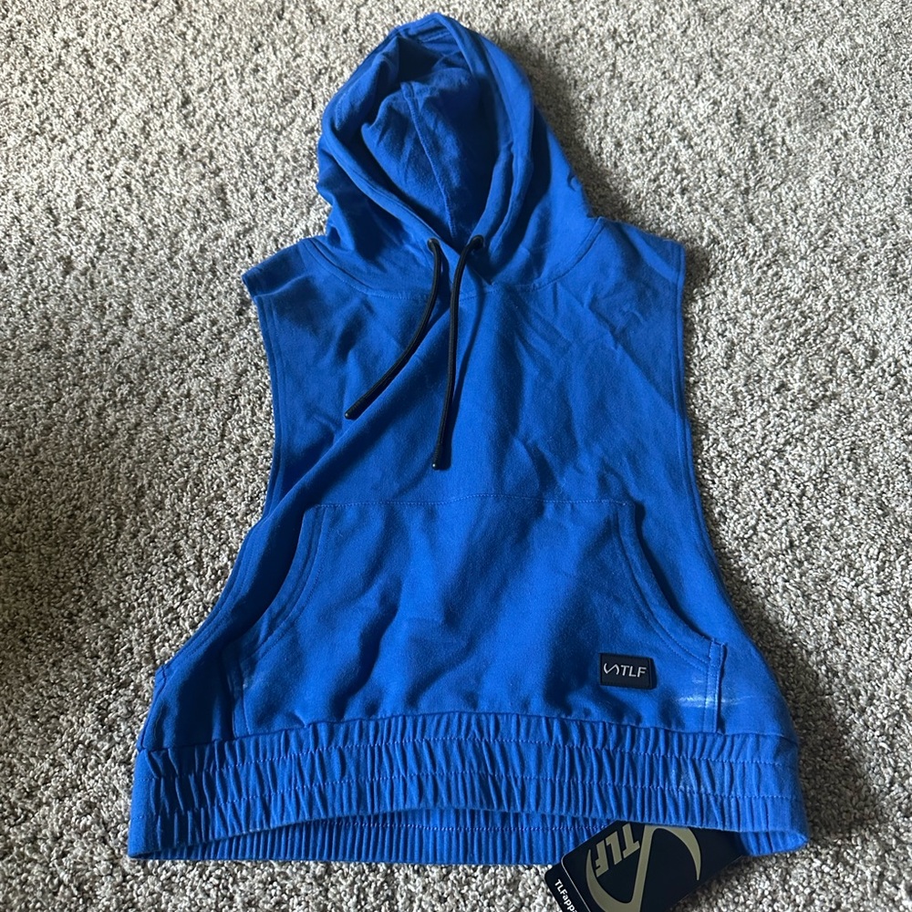 Tlf sleeveless hoodie